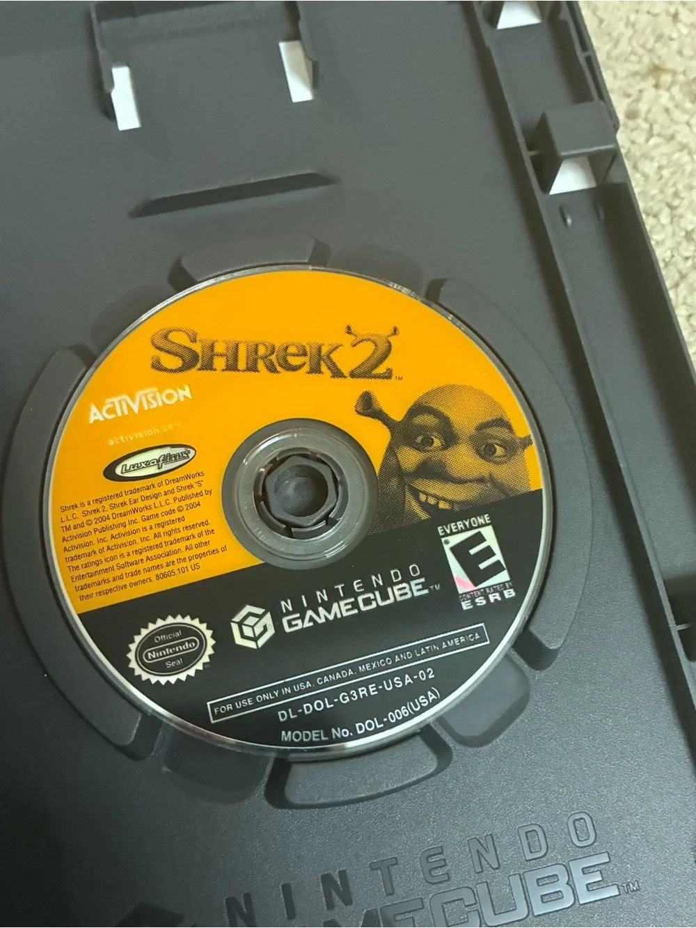 Shrek 2 Player's Choice Nintendo GameCube Video Game